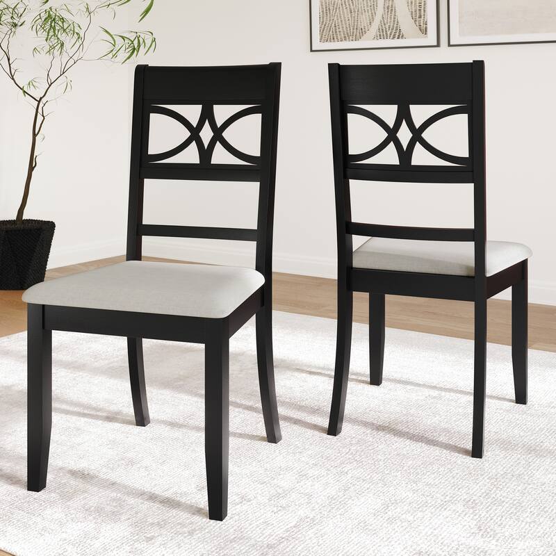 CraftPorch Mid-Century Modern 5-piece Wooden Dining Set