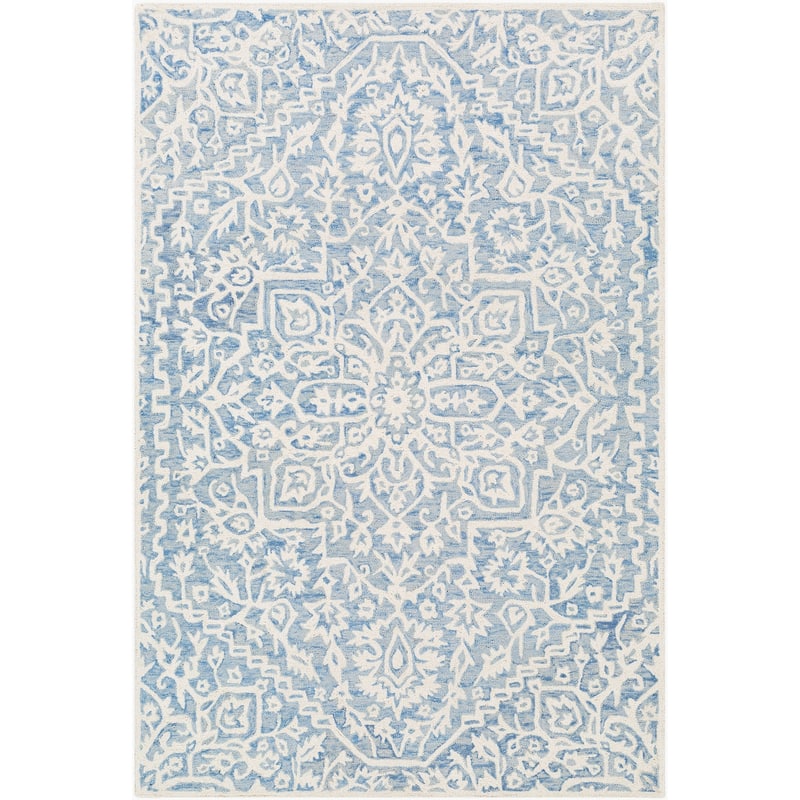 Livabliss Transitional Kayseri Medallion Area Rug
