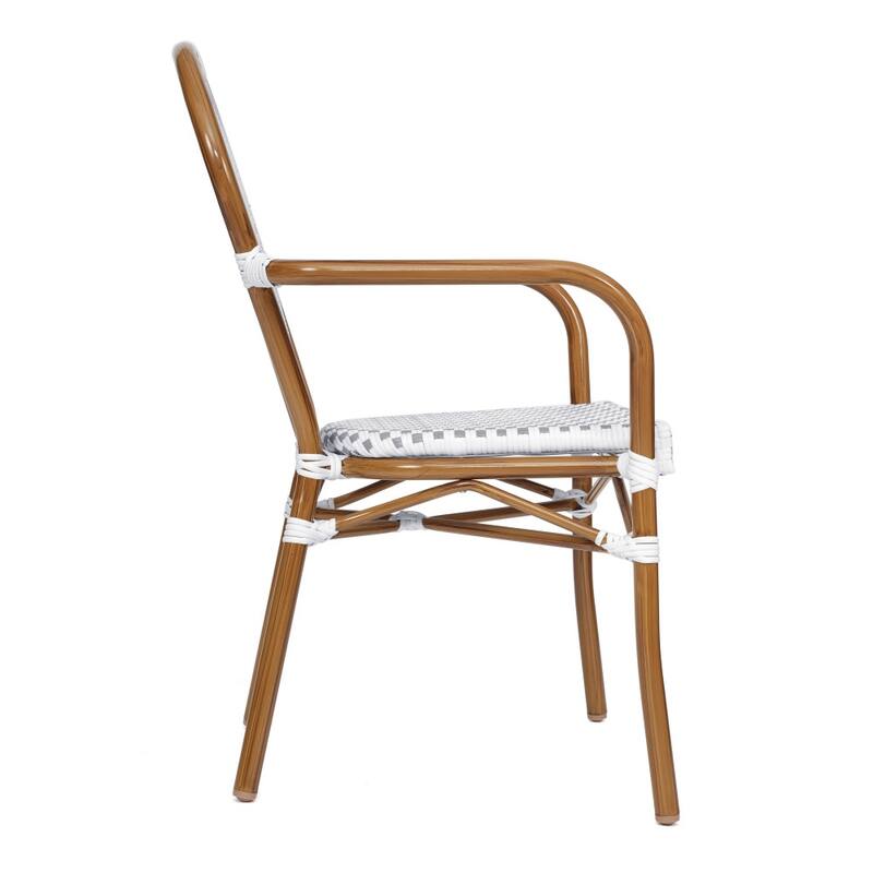 All-Weather Commercial Paris Chair with Metal Frame