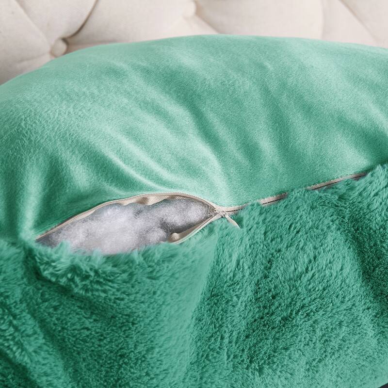 Home Soft Things FoxFauxFur Bedrest