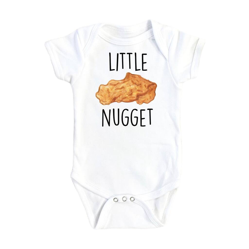 Chicken Nugget - Baby Boy Girl Clothes Infant Bodysuit Funny Cute Newborn 1A