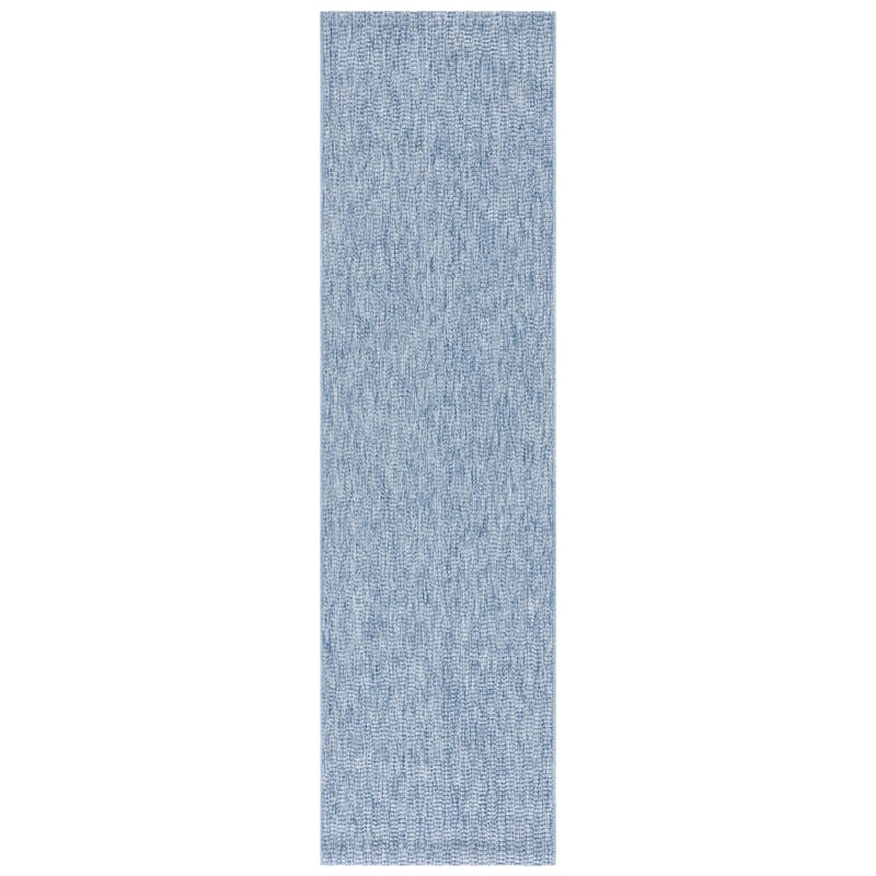 SAFAVIEH Sisal All-Weather Tressa Transitional Indoor/Outdoor Rug - 2'2" x 8' Runner - Blue