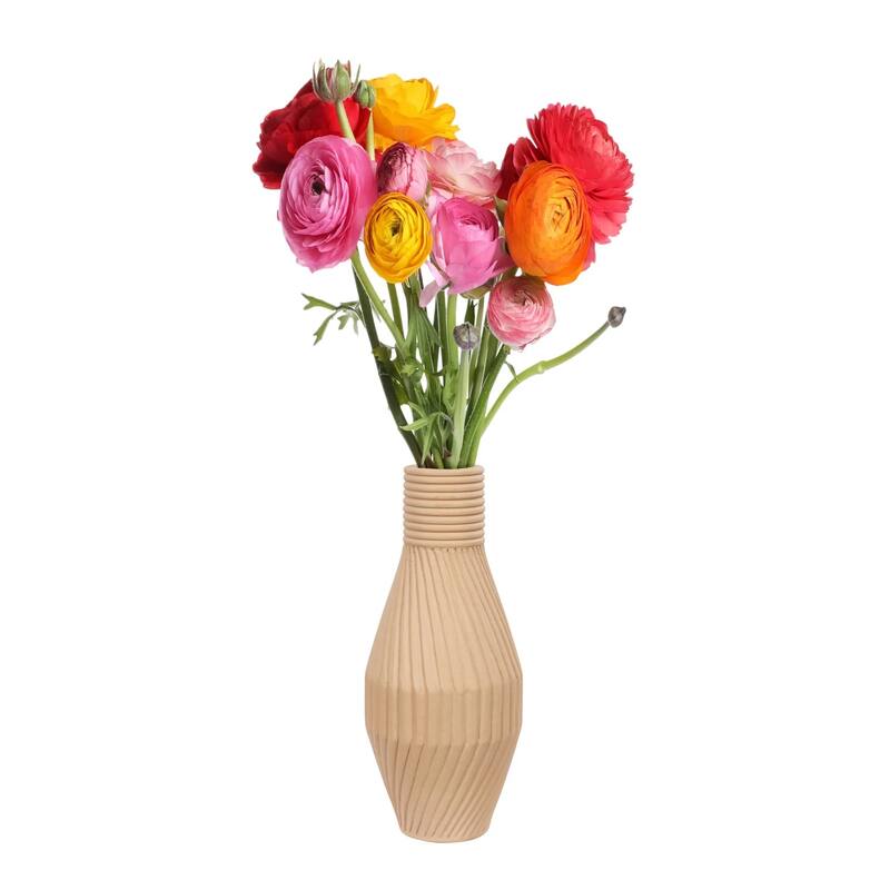 Linnea Brown Handmade Ceramic Vase - Water Impenetrable