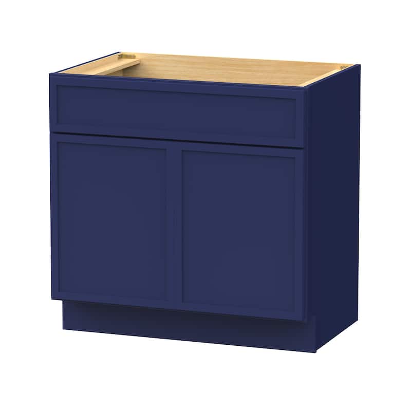 Vanity Art 33" Freestanding Single Base Storage Cabinet with Soft Close Doors