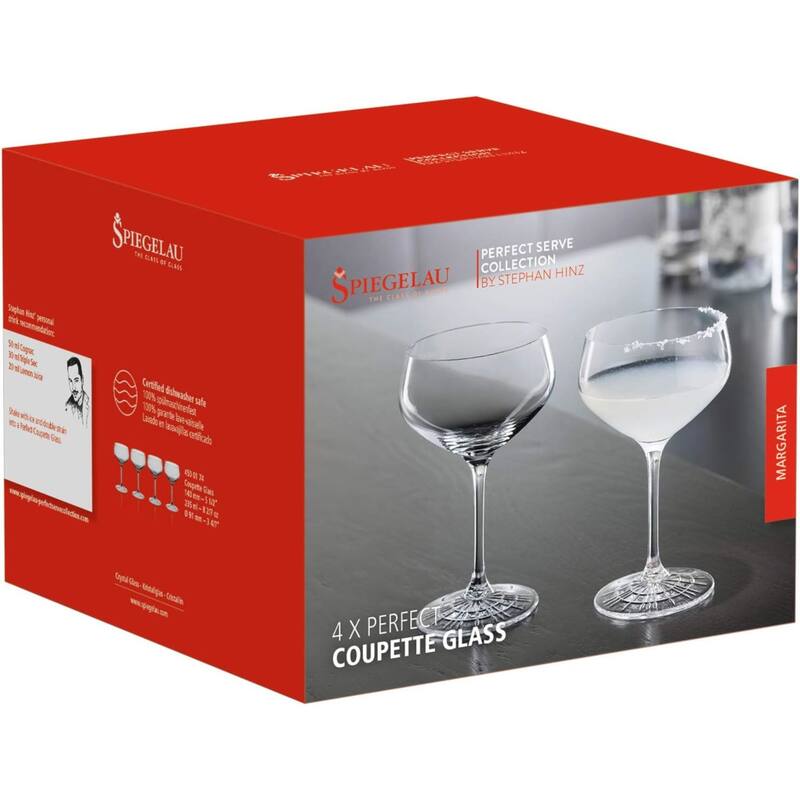 Spiegelau Set of 4 Prefect Coupette Cocktail Glasses - 8.3 oz.