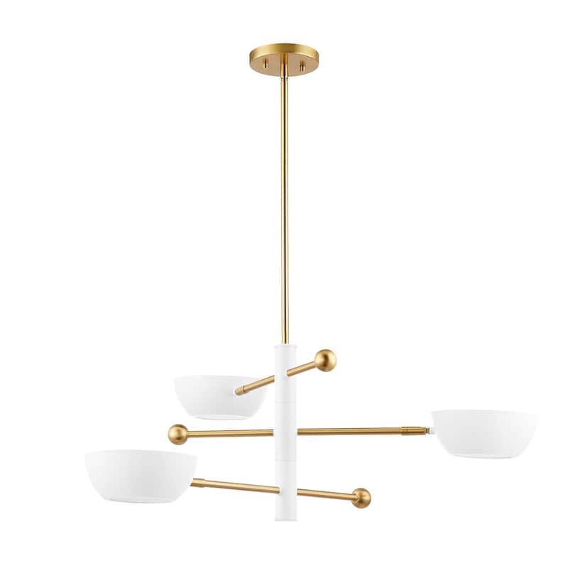 Bellevue SHCH67222 3 Light 34" Wide Chandelier