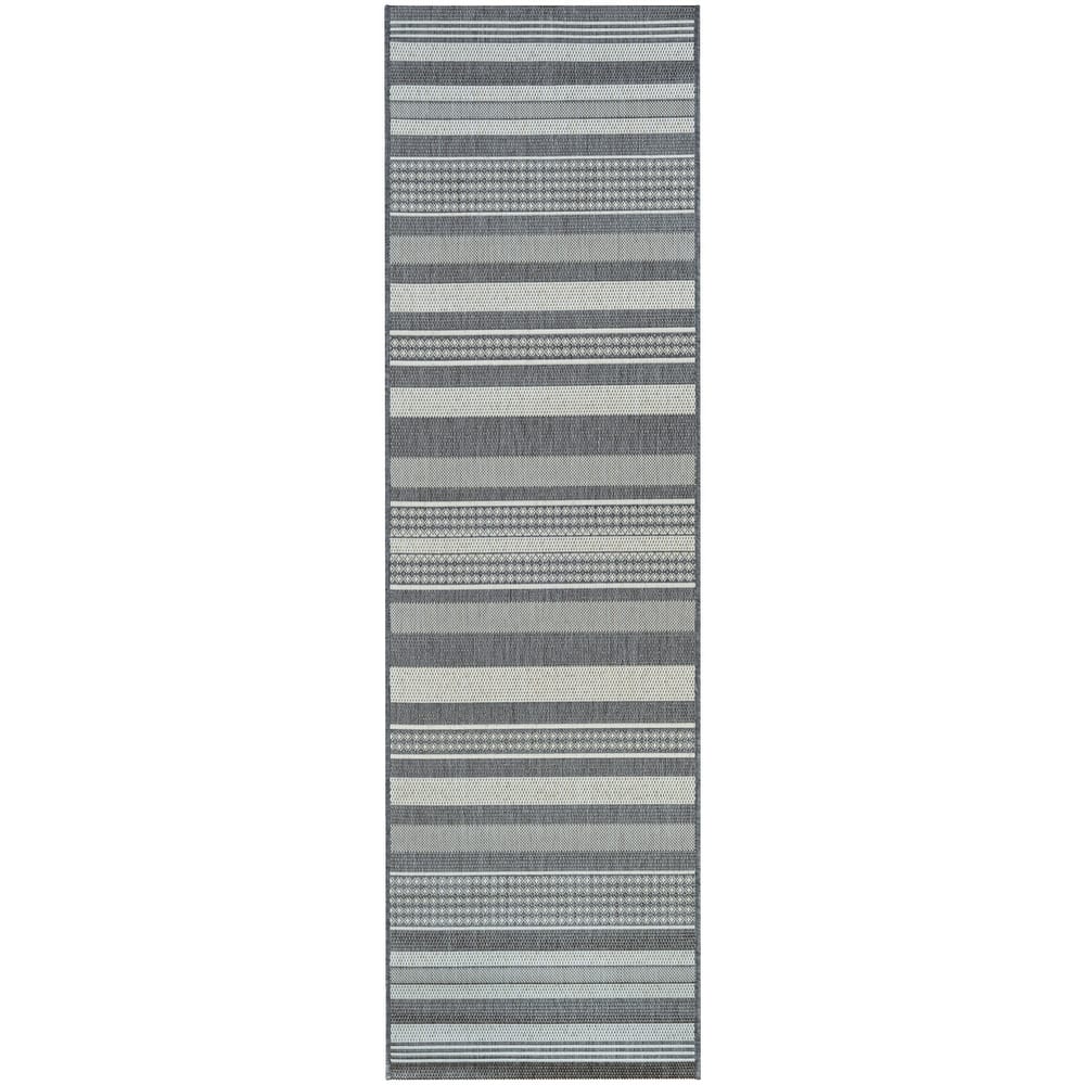 Dream Decor Rugs Pergola Bower Stripe Indoor Outdoor Area Rug