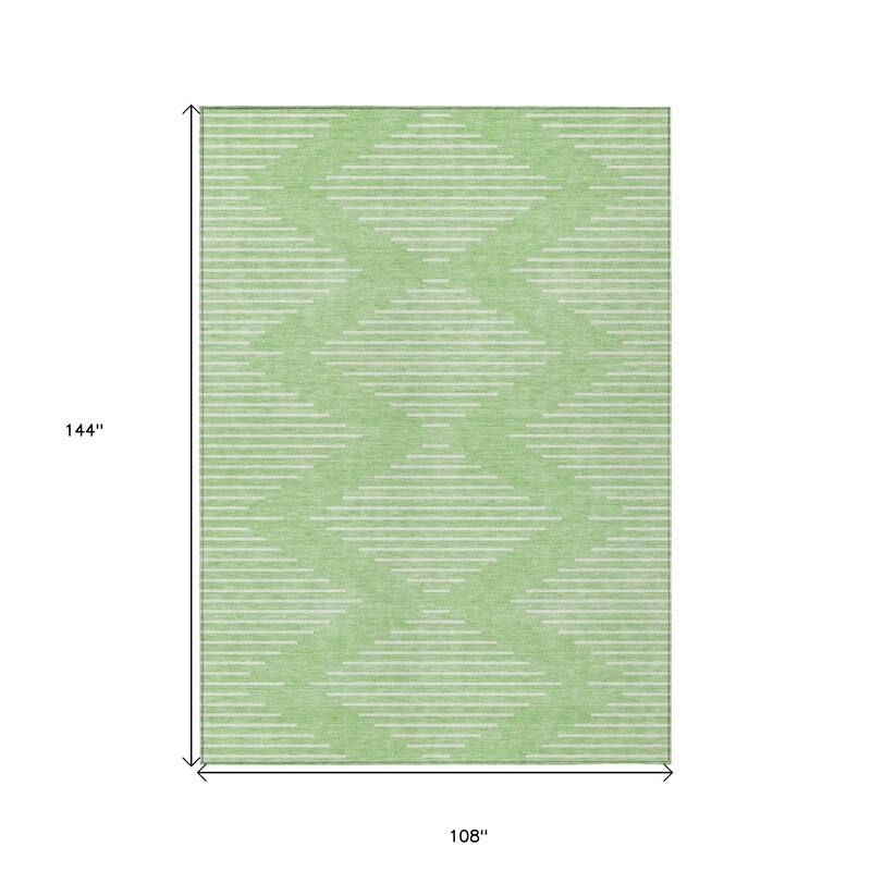 HomeRoots Geometric Transitional Rectangle Outdoor Rug