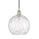 Option Polished Nickel / Clear Water Glass