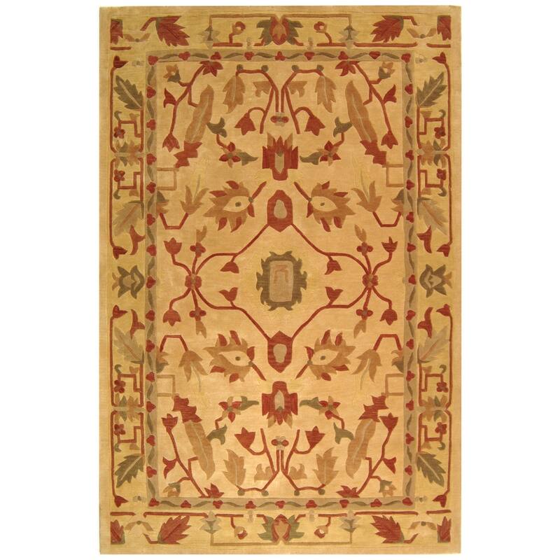 SAFAVIEH Handmade Rodeo Drive Calliope Mid-Century Modern Abstract Wool Rug - 6' x 9' - Multi - Rectangle