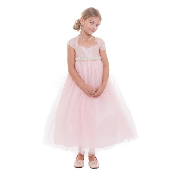 little girl pink bridesmaid dresses