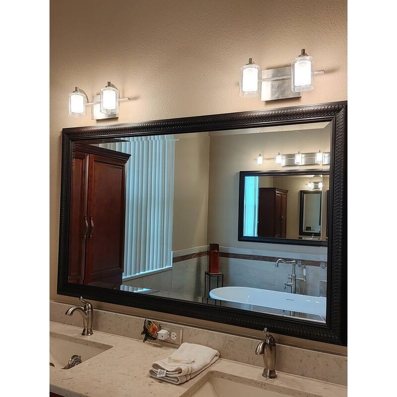 Frame My Mirror Cherry Chocolate Framed Wall Mirror, Solano Design