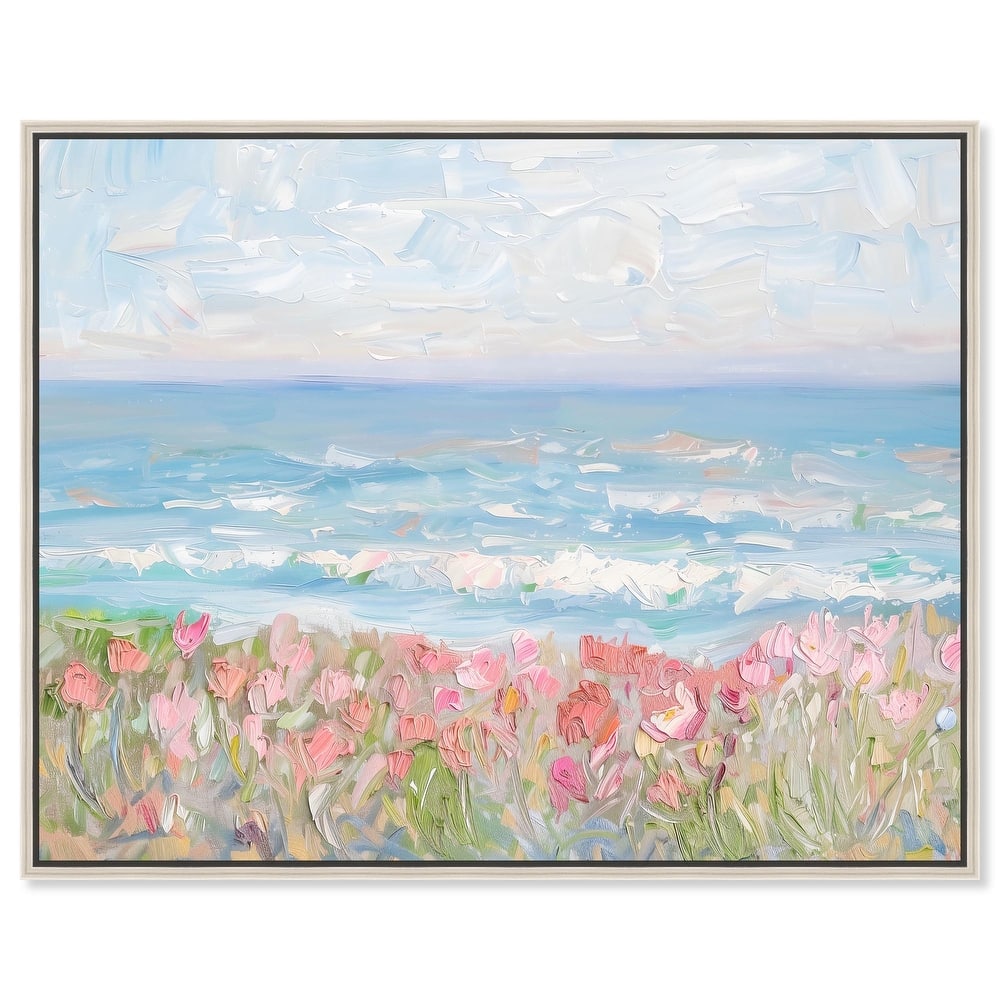 Waves of Peace Canvas by Art Remedy