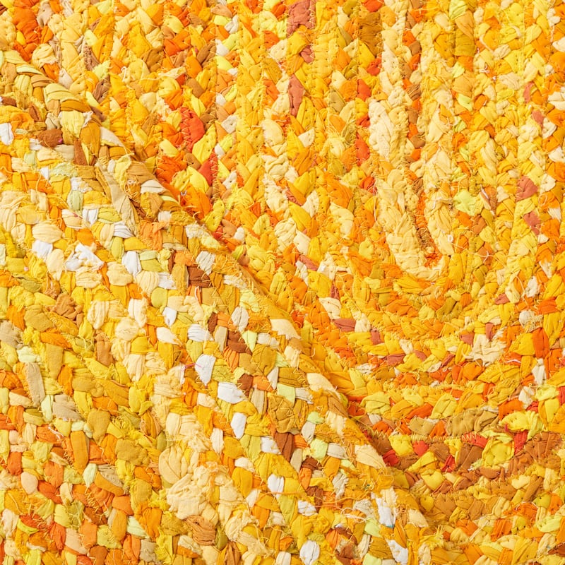 SAFAVIEH, Handmade Braided Teodora Country Cotton Rug