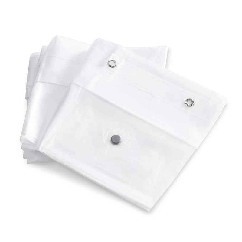 Whitmor Clear Shower Curtain Liner 70" x 72"