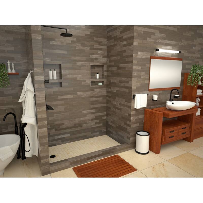Tile Redi P4860LPVC Redi Base 60" x 48" Rectangular Shower Base with