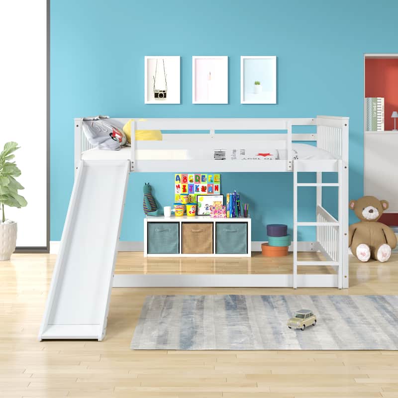 Full over Full bunkbed with Slied