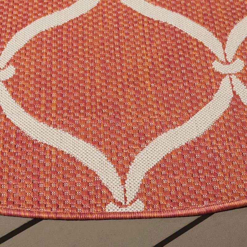 SAFAVIEH Courtyard Liya Indoor/ Outdoor Waterproof Patio Backyard Rug