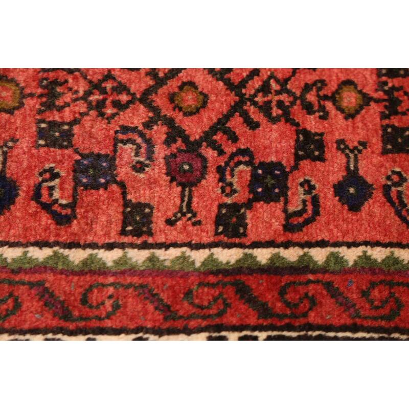 ECARPETGALLERY Hand-knotted Andelz Dark Copper Wool Rug - 2'9 x 9'10