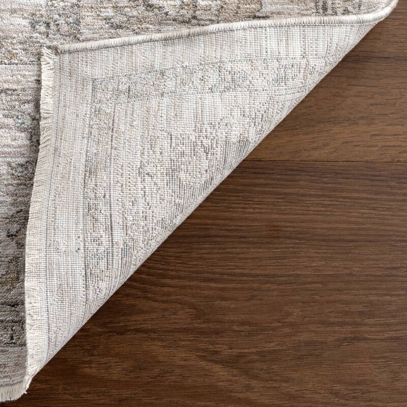 Nuloom Georgianna Medallion Fringe Area Rug