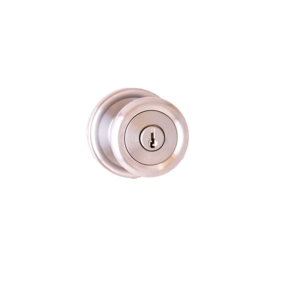Weslock 441O Sonic Keyed Entry Door Knob with Round Rose from the