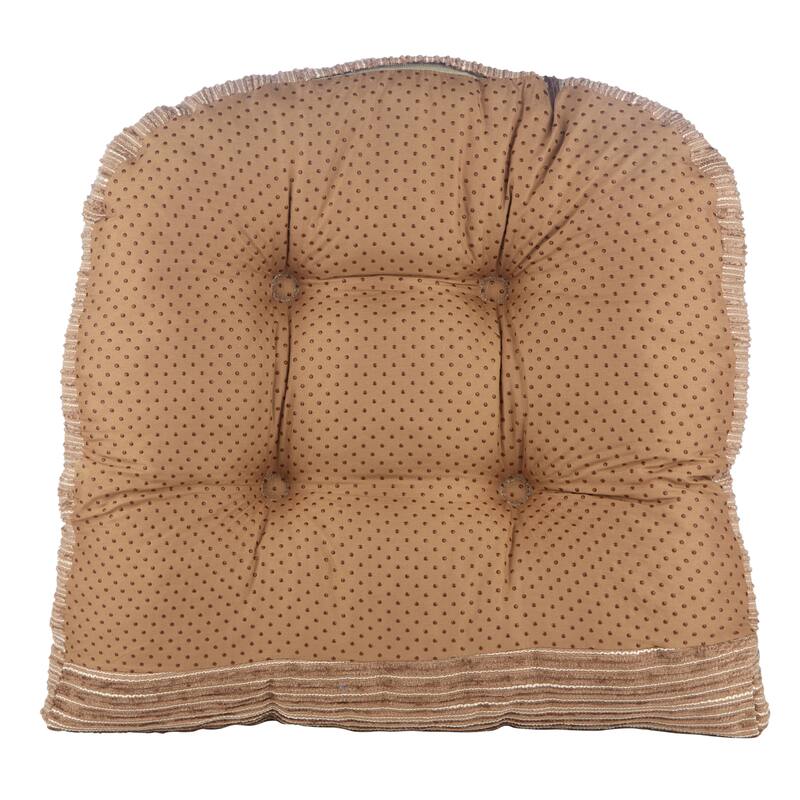 Klear Vu Chance Memory Foam Dining Chair Cushion Set (Set of 4)
