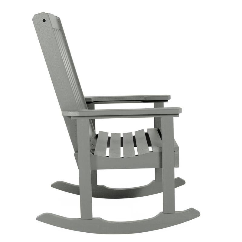 HIGHWOOD Eco-friendly Synthetic Wood Rocking Chair
