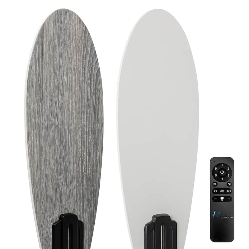 Maisie River of Goods 3-blade 42-inch Modern Indoor Ceiling Fan with Clear Hand-Cut Glass Globe Shade and Remote Control