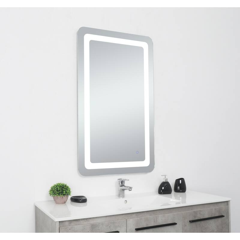 Indigo Home 20in x 40in soft edge LED mirror