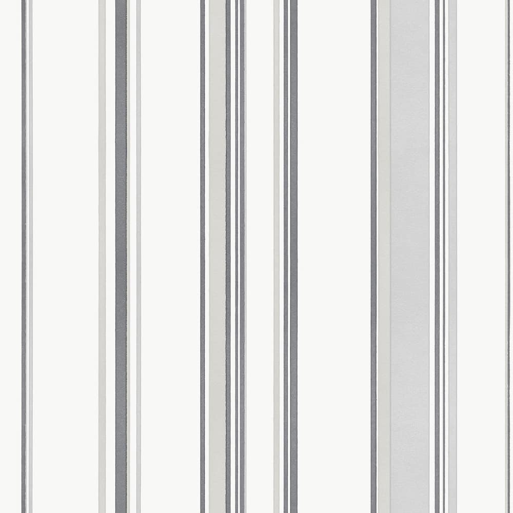 Galerie Wallcoverings Smart Stripes 3 Casual Stripe Vinyl on Non-woven Matte Wallpaper Roll