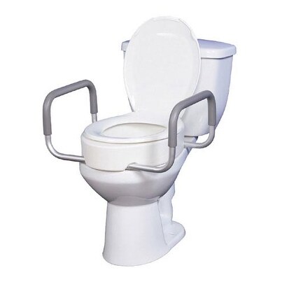 Elevated Toilet Seat w/Arms
