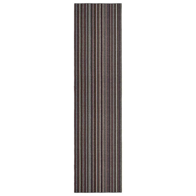 Garland Rug Carnival Striped Durable Indoor Area Rug