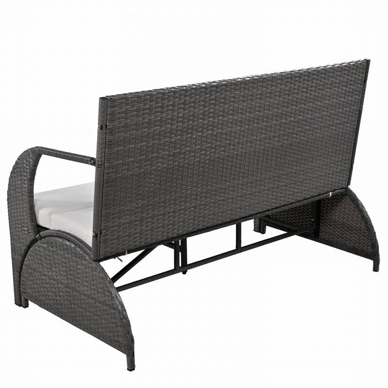 Versatile 3-Piece Outdoor Bistro Set Converts to Table and Seats for Gardens and Lawns