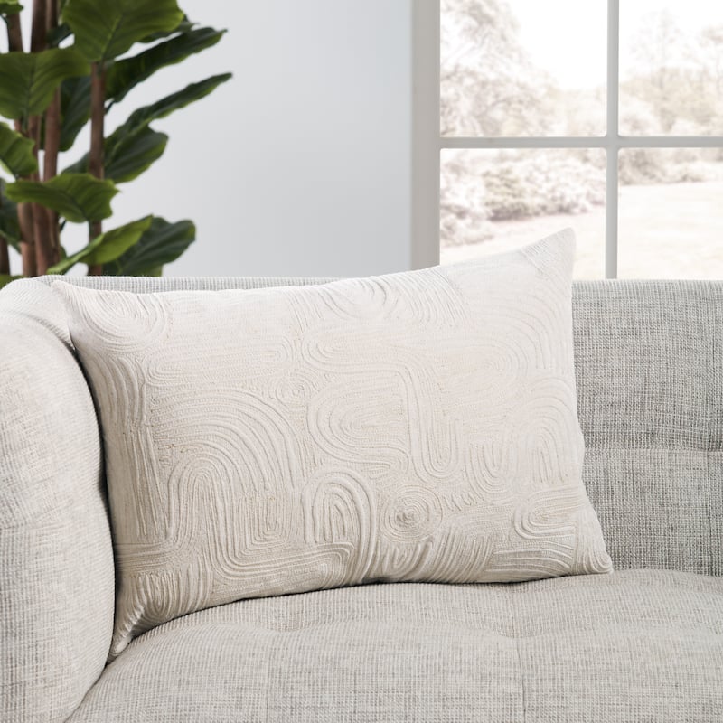 Nikki Chu by Jaipur Living Pfeiffer Abstract Lumbar Pillow