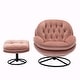 preview thumbnail 92 of 133, TV Chair Accent Chair for Living Room with Ottoman