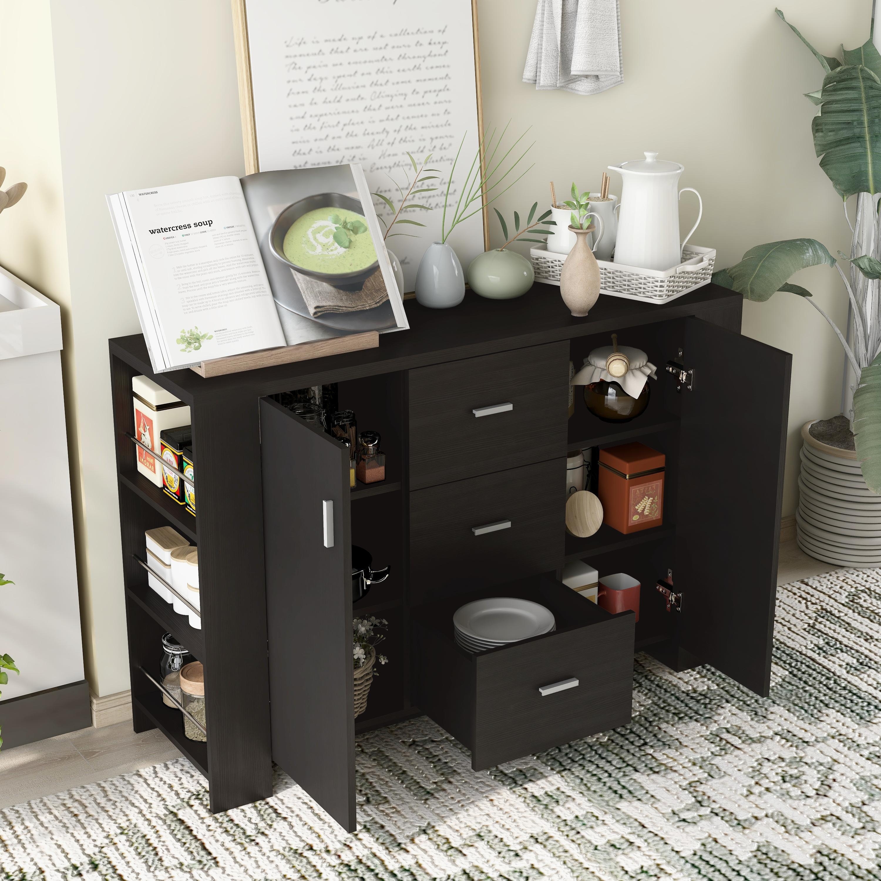 Furniture of America Clayton Dining Buffet - Thumbnail 3