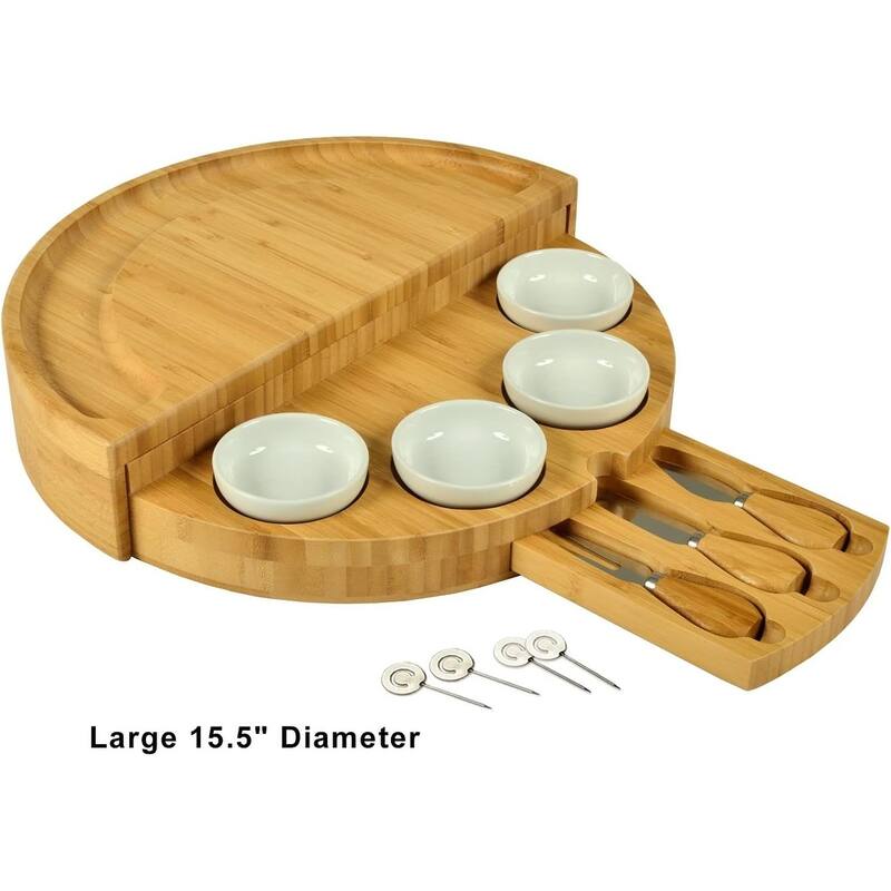 NCAA Georgia Tech Yellow Jackets Bamboo Cheese & Charcuterie Board