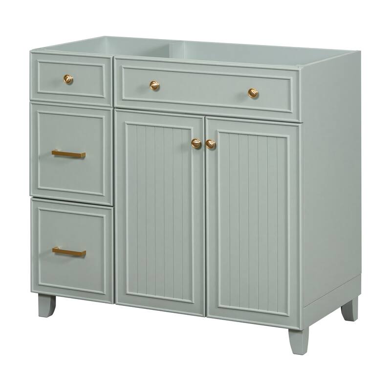 [Cabinet Only] 36" Bathroom Vanity(Sink not included)