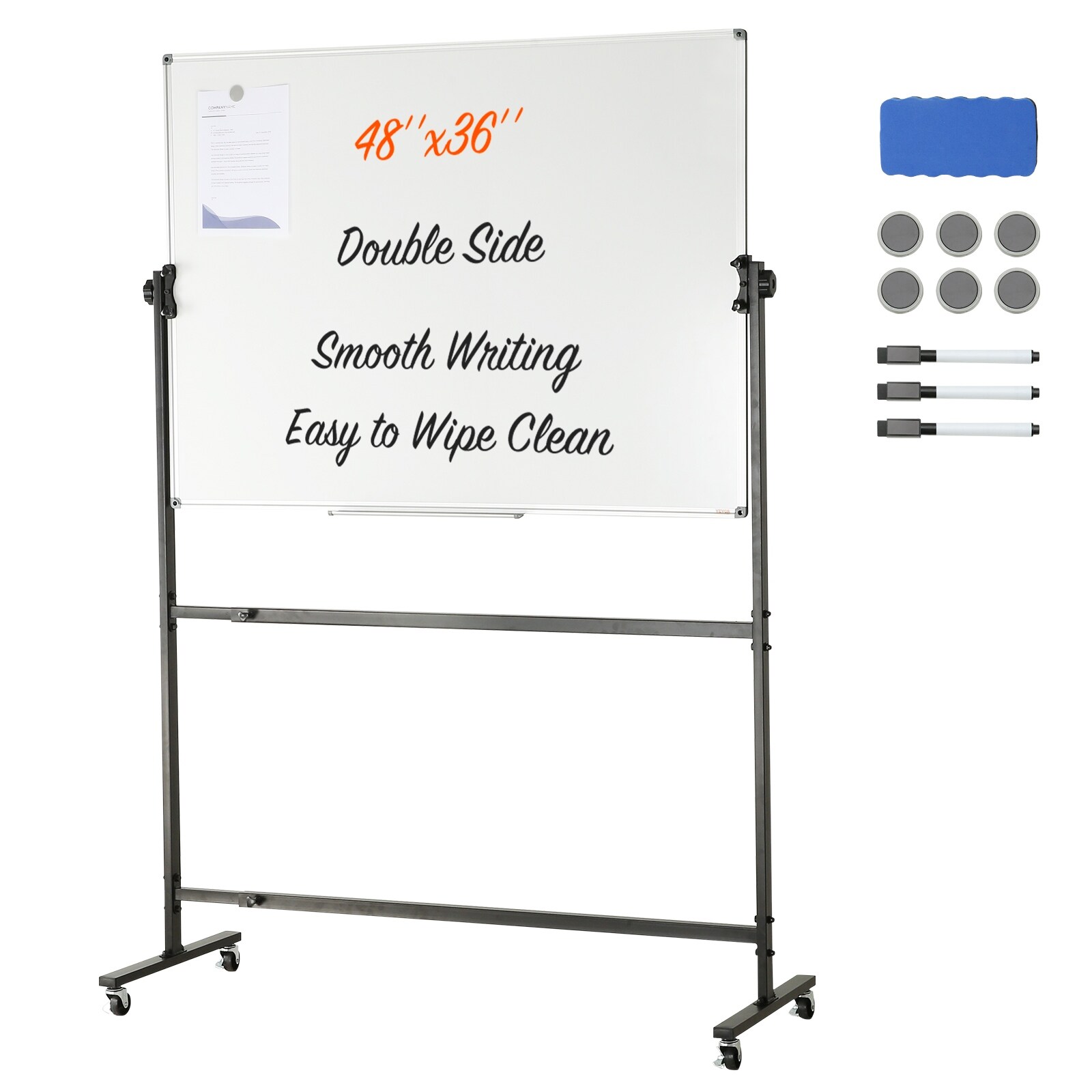 Graph Double Sided Whiteboard 11x14 –