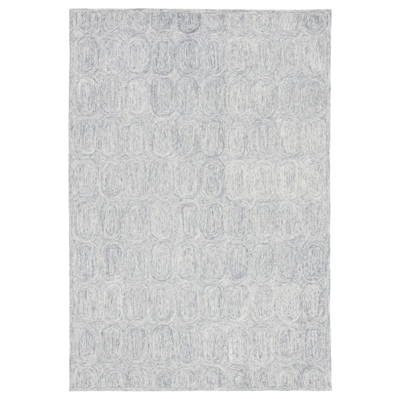 SAFAVIEH Handmade Metro Faviana French Country Wool Rug - 6' Square - Grey