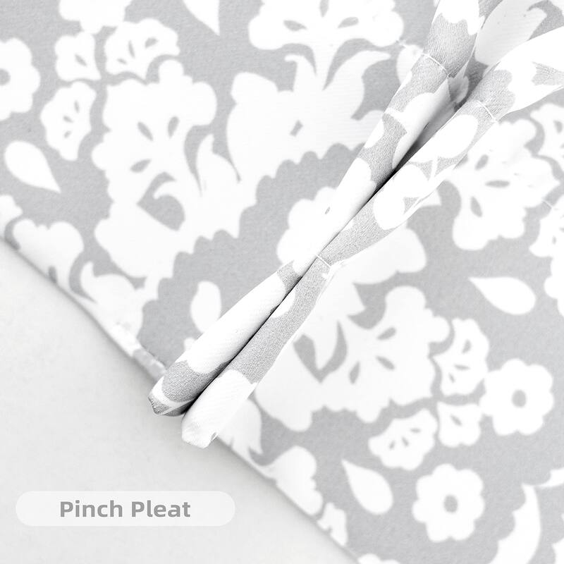 DriftAway Samantha Pinch Pleat Thermal Room Darkening Back Tab Window Curtains