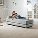 preview thumbnail 69 of 76, Jaxx Artemis Daybed Queen Size Convertible Sleeper Ice