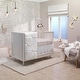 preview thumbnail 1 of 6, Lambs & Ivy Signature Patchwork Marble/Starburst 4-Piece Crib Bedding Set