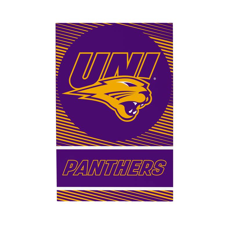 University of Northern Iowa Wooden Tabletop Mantel Shelf Sign