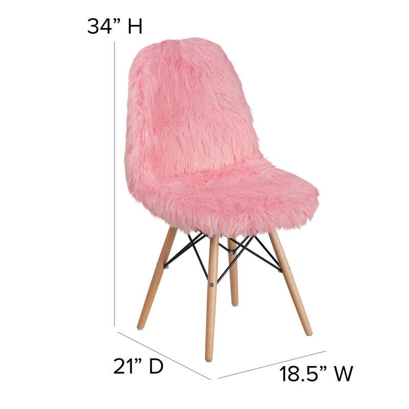 Shaggy Dog Accent Chair - Dorm Chair