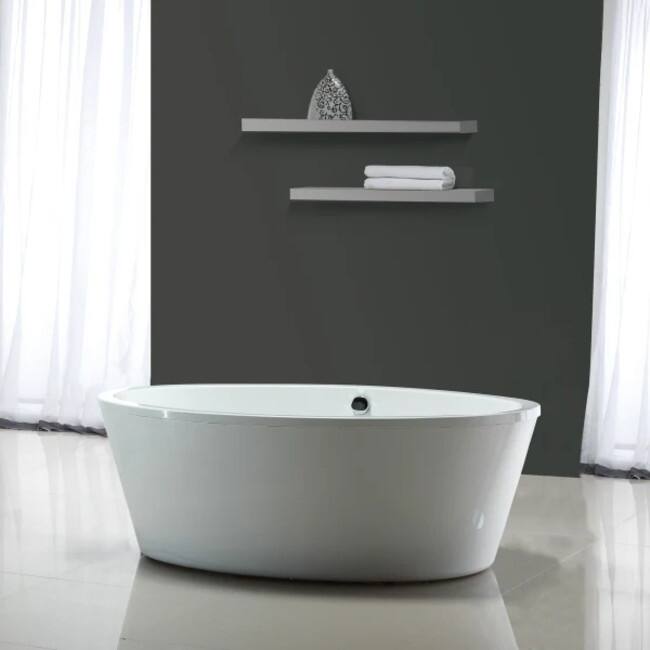 Ove Decors 15BTU-BETS67-MO Betsy 67" Free Standing Acrylic Soaking Tub