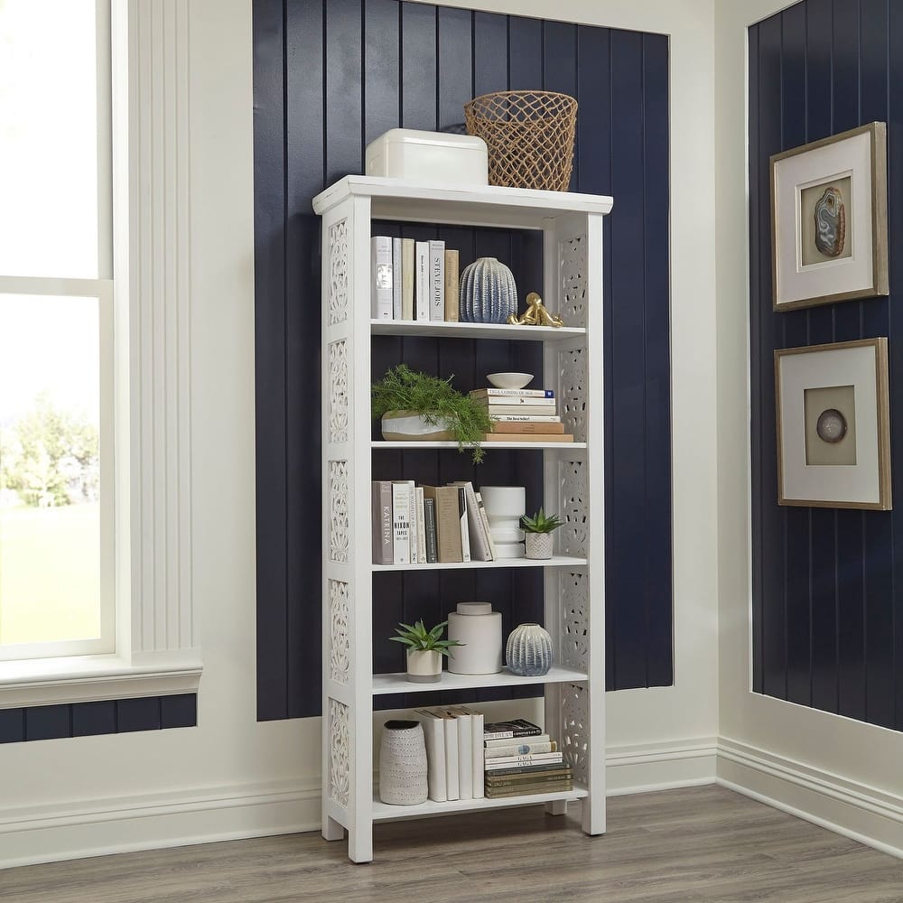 Trellis Lane Weathered Accent Bookcase