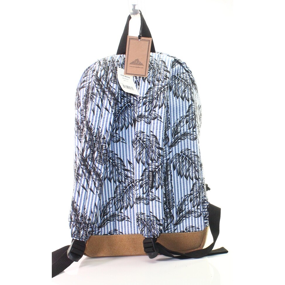 steve madden striped backpack