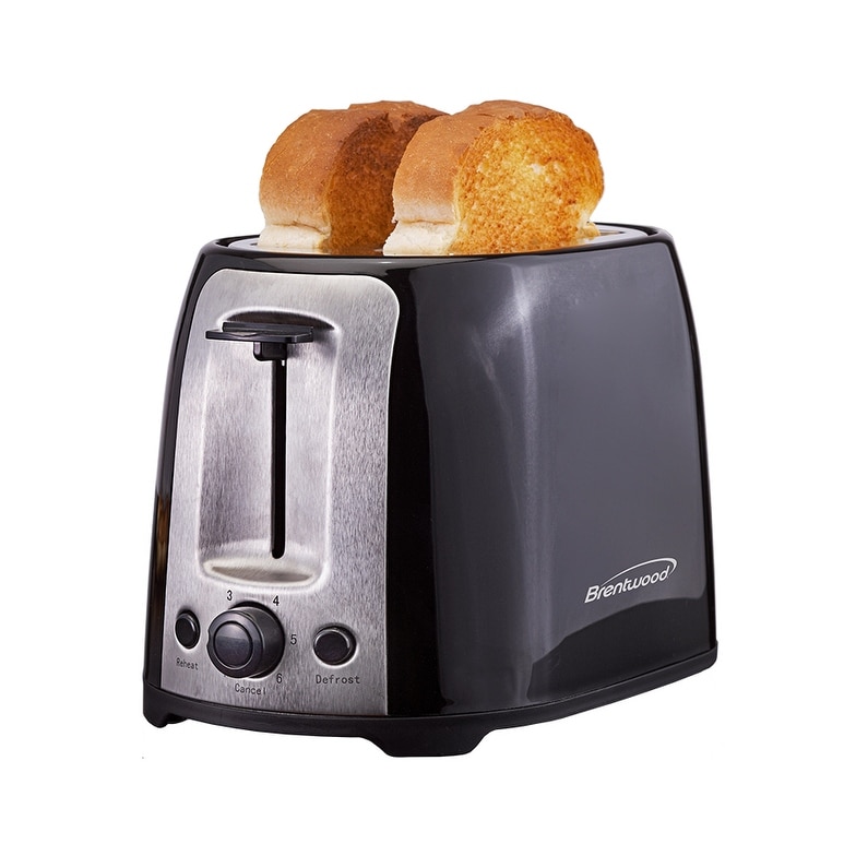 Two Slice Wide Slot Toaster, Stainless Steel - On Sale - Bed Bath & Beyond  - 32590438