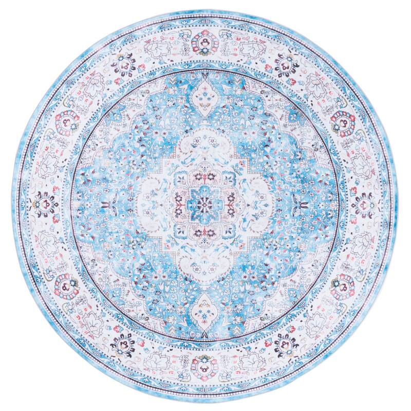 Martha Stewart Tayyibe Machine Washable & Slip Resistant Rug